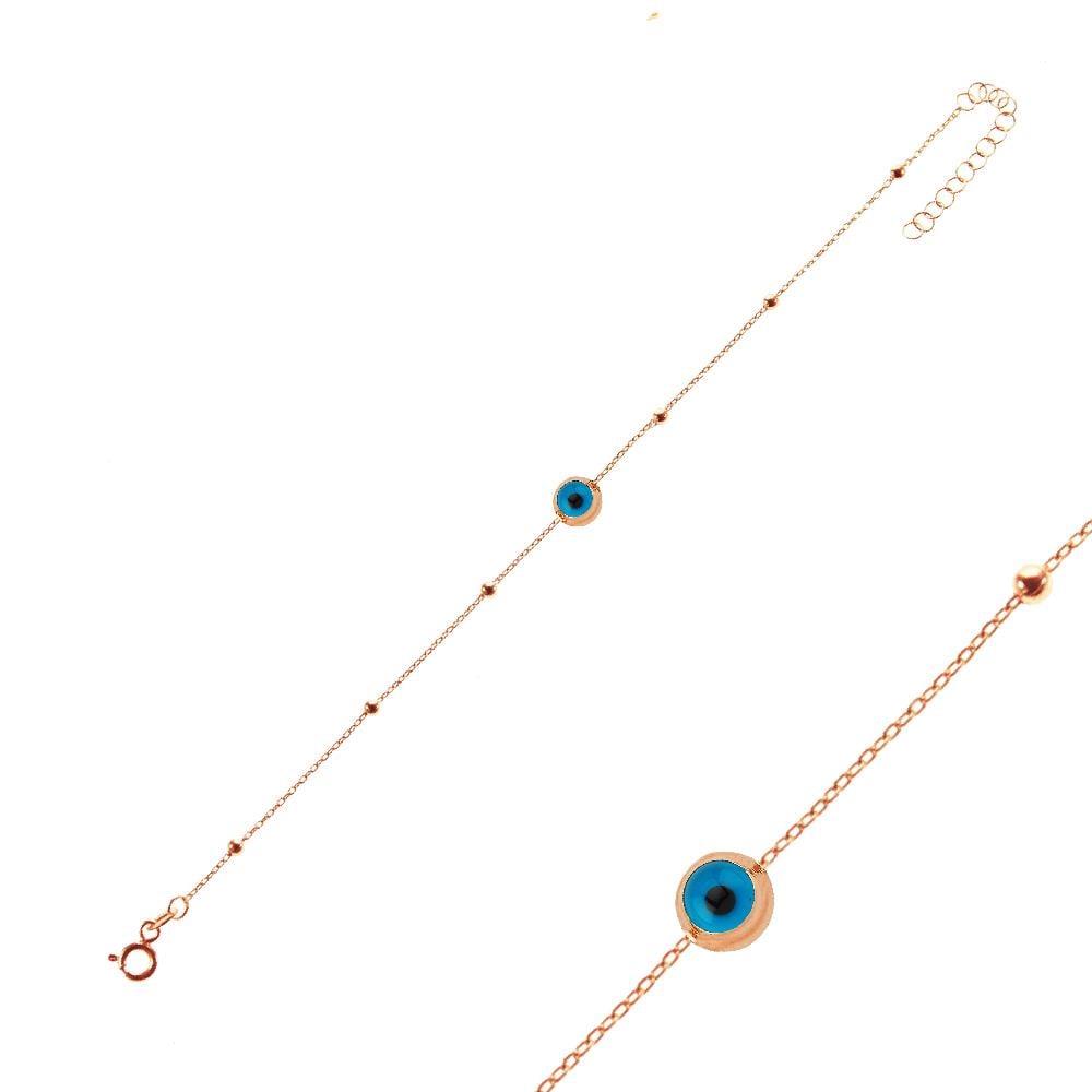 TEKLİ 3 MM NAZAR BİLEKLİK
