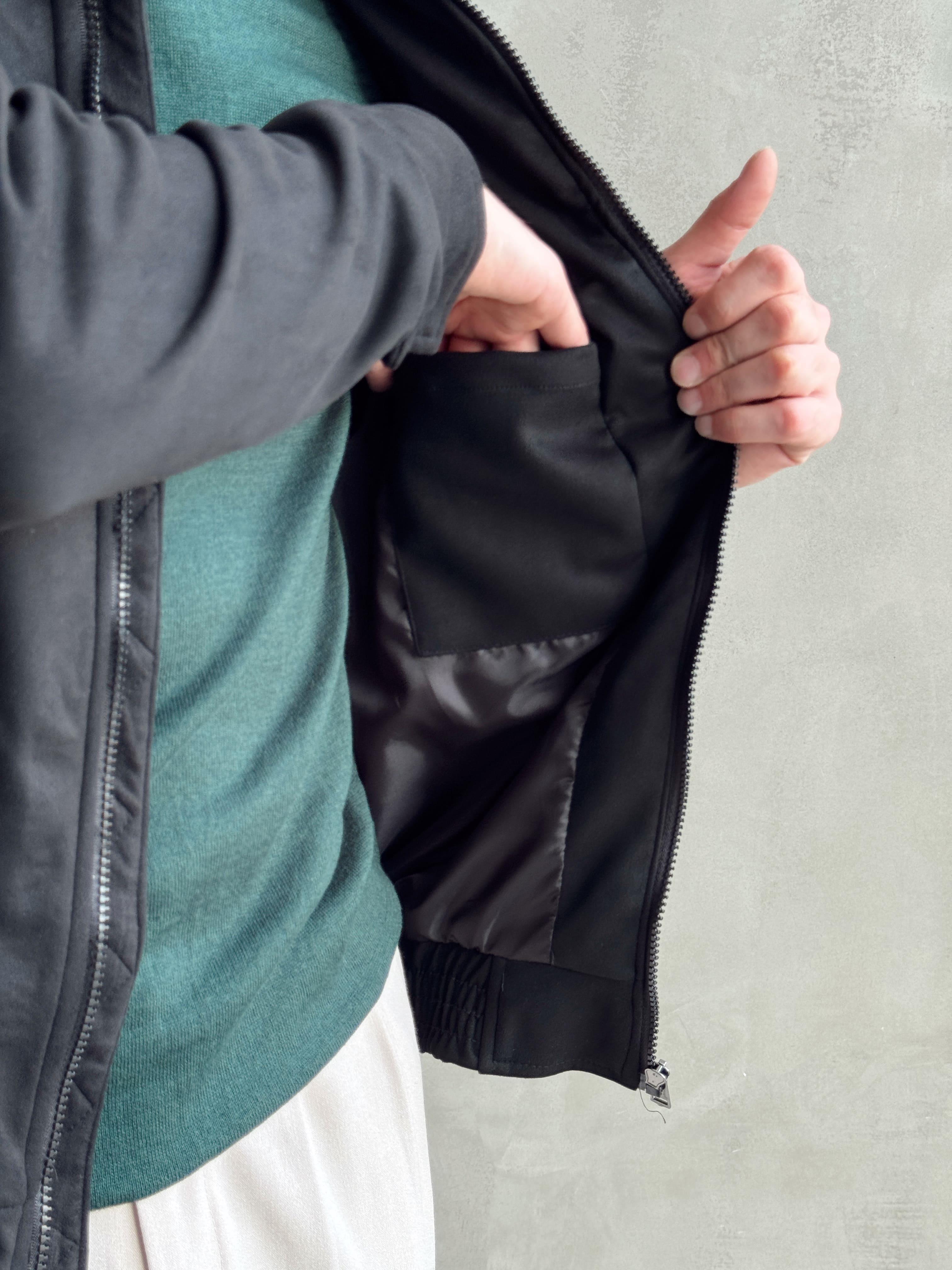 Erkek Özel Premium Seri PRD Myadili Oversize Kalıp İçi Astarlı Buklet Kumaş Ceket-Kahverengi(E1466)Ketench