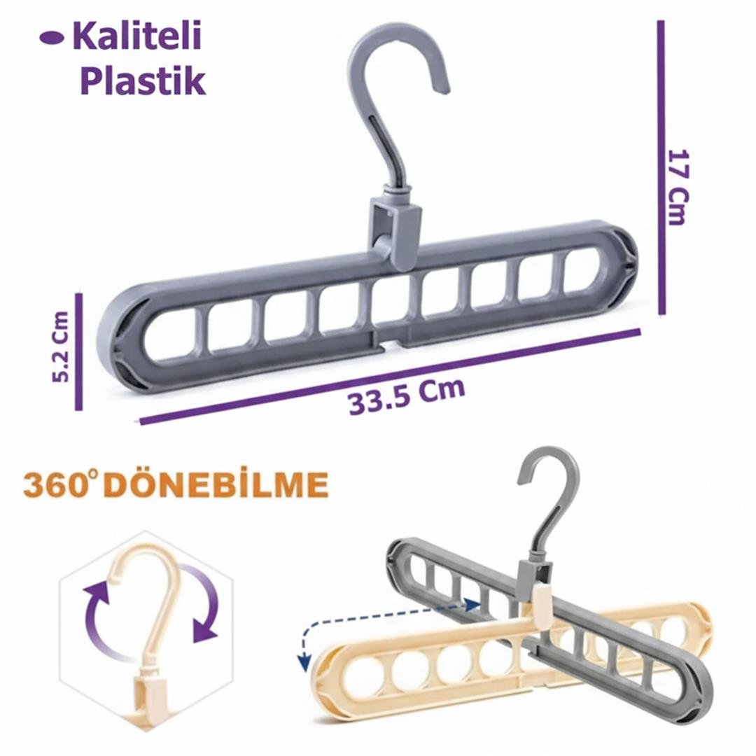 9 Gözlü Elbise Askısı Fiyatı - Merter Elektronik