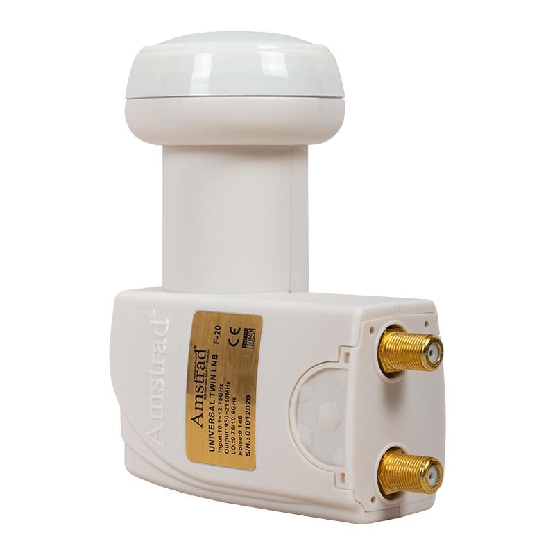 AMSTRAD F-20 ALTIN UÇLU ÇİFTLİ LNB 0.1DB