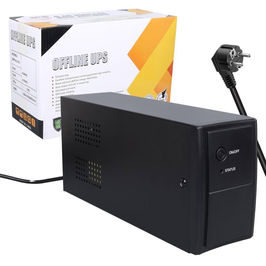 ANDEES AD-650 650VA 12V7.5AH UPS KESİNTİSİZ GÜÇ KAYNAĞI LİNE - İNTERAKTİFUPS (340X140X220MM)