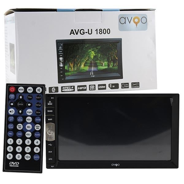 AVGO AVG-U800 6.2 USB*KART GİRİŞLİ BLUETOOTH MEKANİKSİZ*DVDSİZ NAVİGASYONLU DOUBLE OTO TEYP