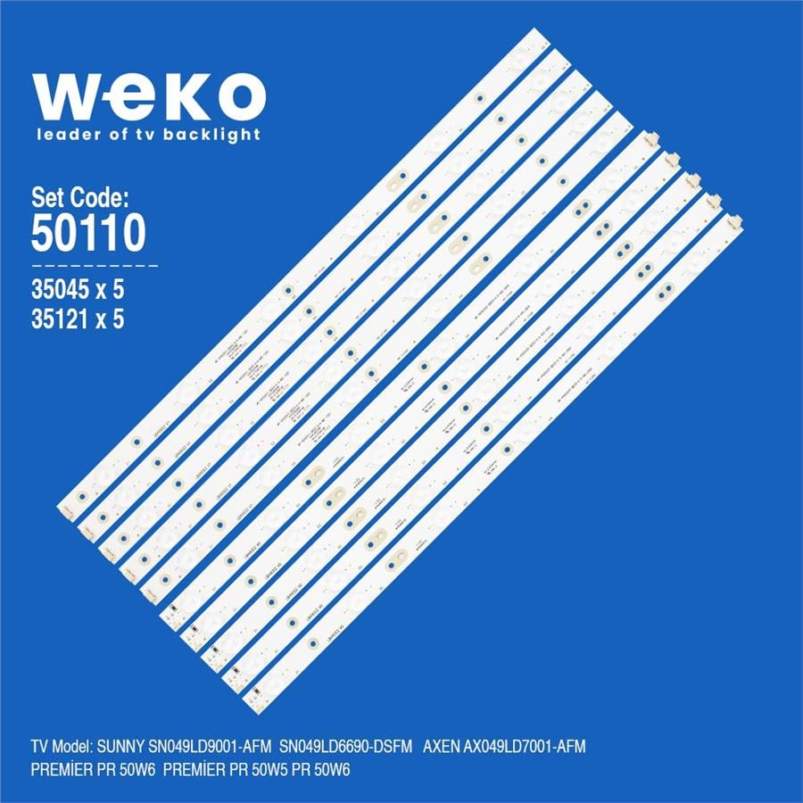 Axen AX049LD7001-AFM 49'' inç 10 Adet Tv Led Bar Fiyatı - Merter