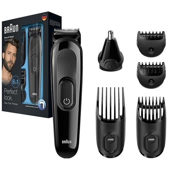 BRAUN MGK3020 6IN1 SAKAL KESME VE ŞEKİLLENDİRME MAKİNESİ