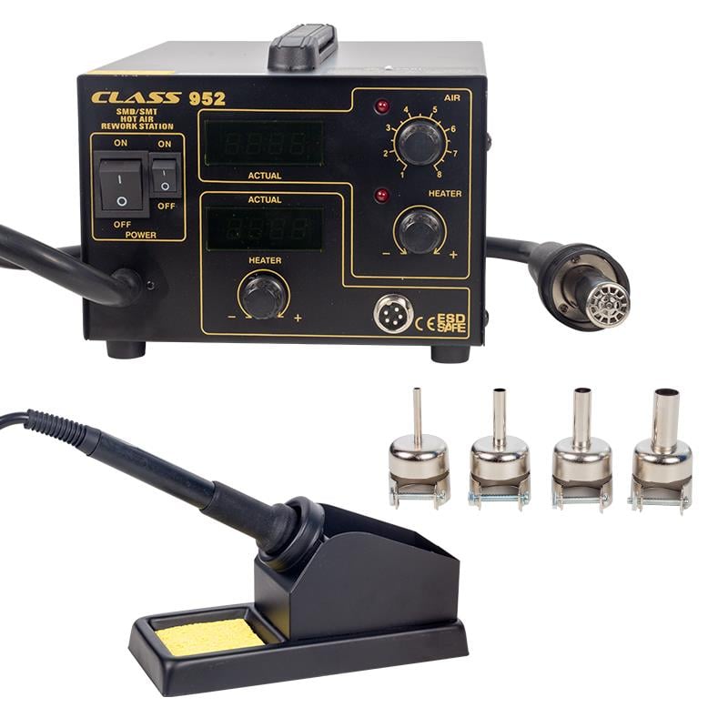 CLASS 952D 60 WATT ISI AYARLI ÜFLEMELİ DİJİTAL HAVYA