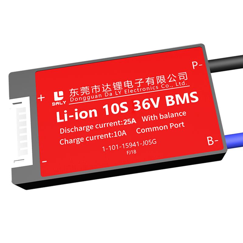 DALY BMS 10S 36V/DEŞARJ 25A/ŞARJ 10A/BALANSLI
