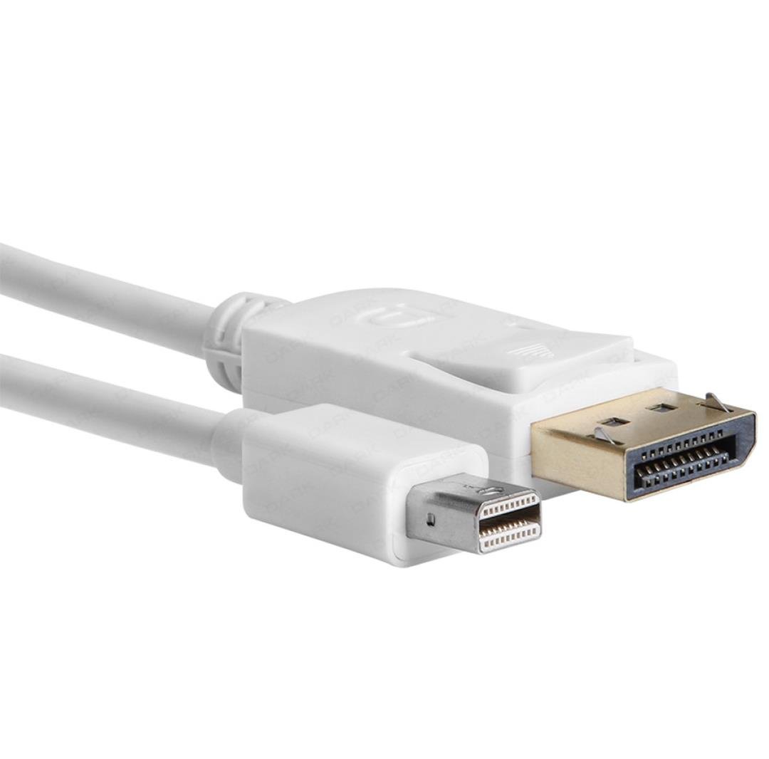 DARK CB DPXMDPL150 BEYAZ 1.5M DİSPLAY PORT - MİNİ DİSPLAY PORT KABLO Fiyatı - Merter Elektronik