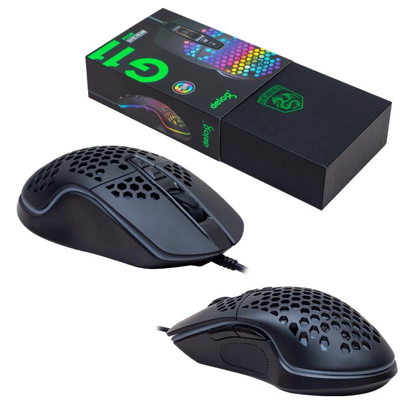 DEİOG G11 KABLOLU 4000 DPI GAMING MOUSE