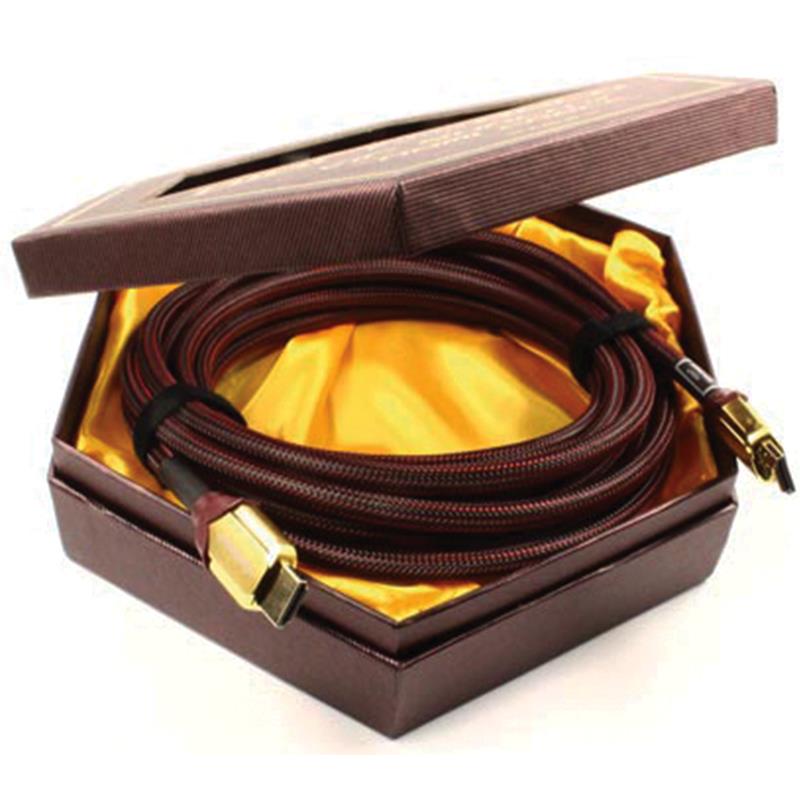 ELEKTROMER 3D VIP QUALITY 3 METRE HDMI GOLD KABLO