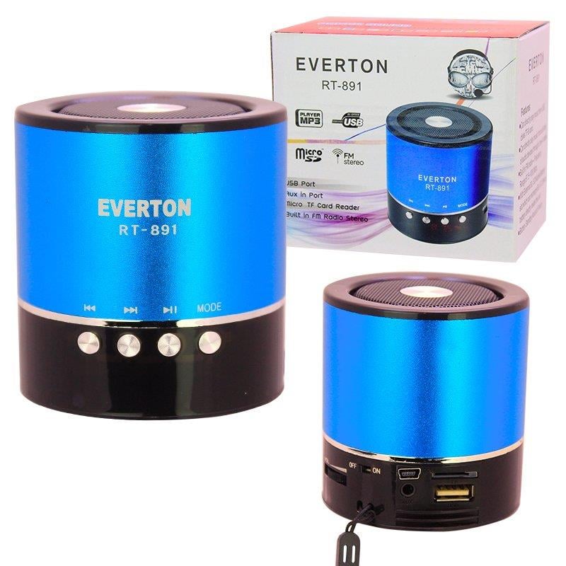 EVERTON RT-891 USB/SD/FM/AUX KÜÇÜK OVAL TİP MÜZİK KUTUSU