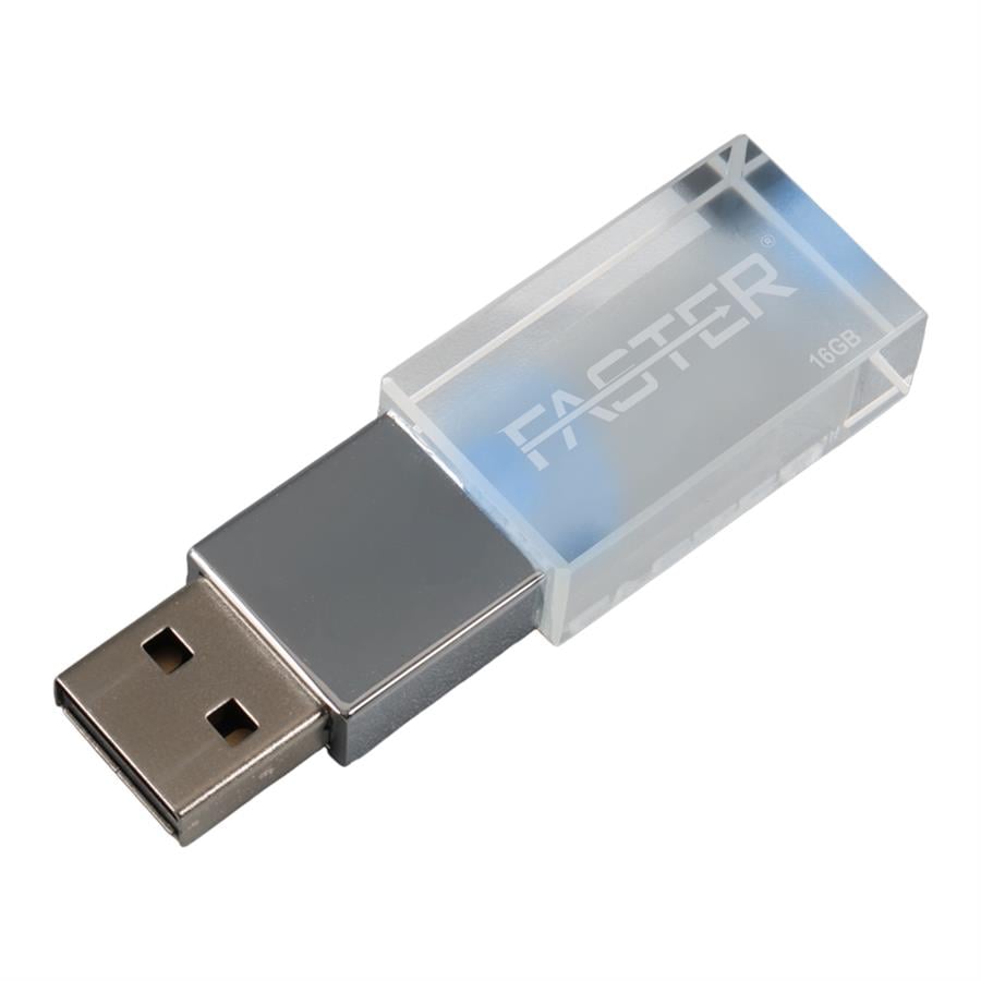 FASTER 16 GB IŞIKLI USB FLASH BELLEK Fiyatı - Merter Elektronik