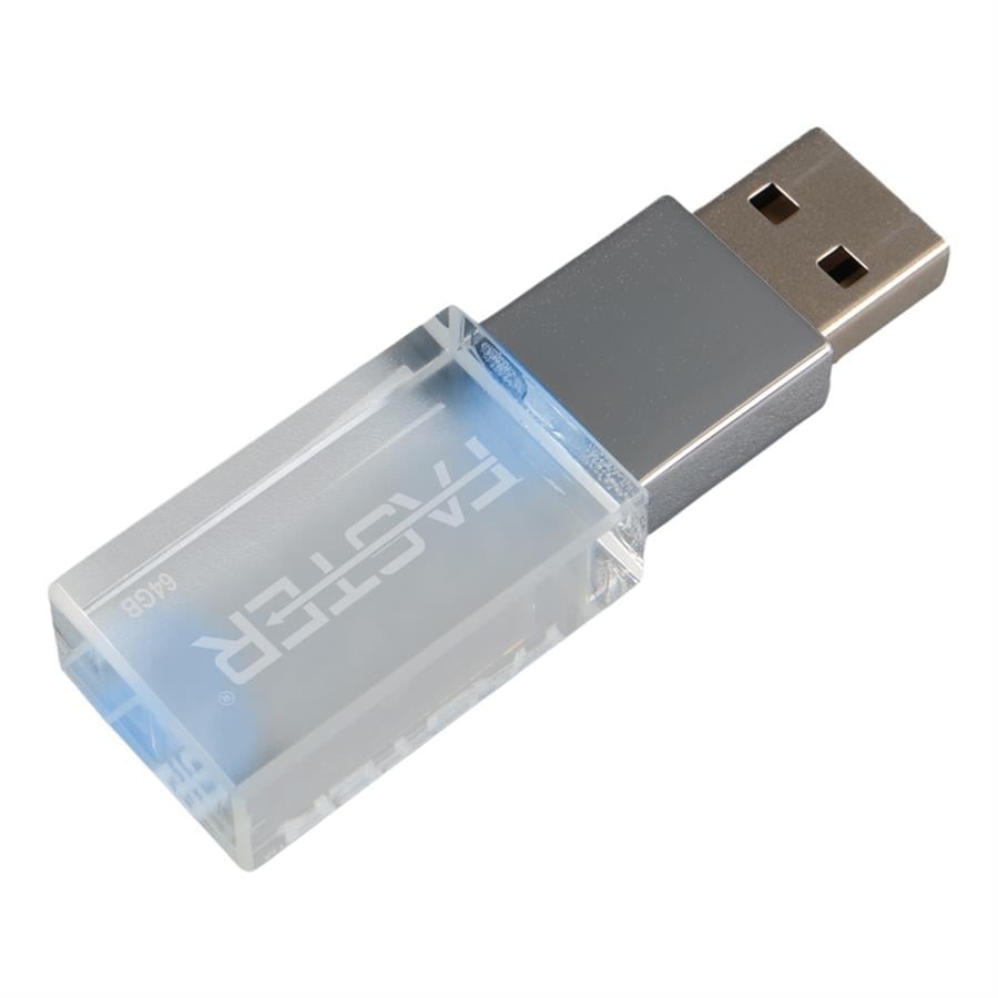 FASTER 64 GB IŞIKLI USB FLASH BELLEK Fiyatı - Merter Elektronik