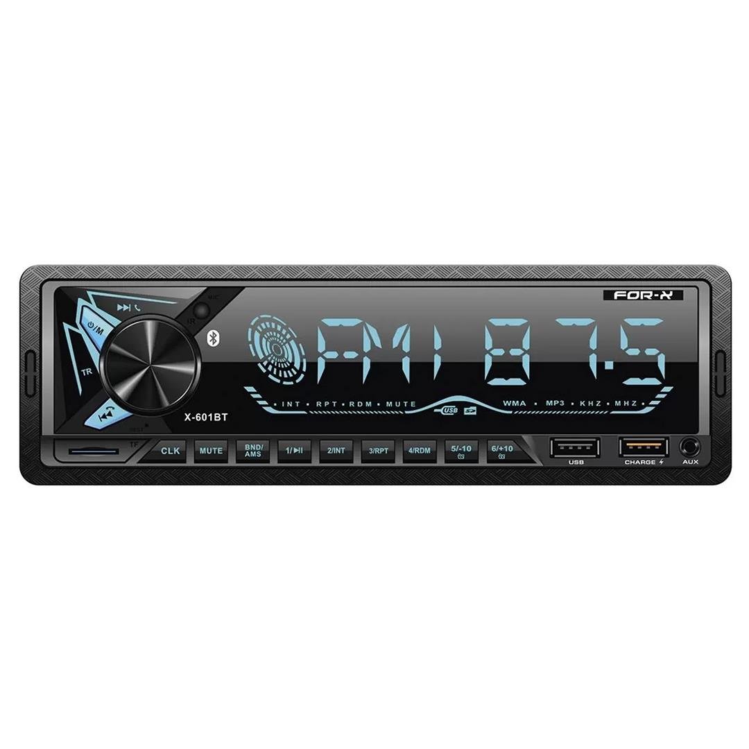 FOR-X X-601BT ÇİFT USB/SD/FM/AUX/BLUETOOTH KUMANDALI OTO TEYP 4X60 WATT
