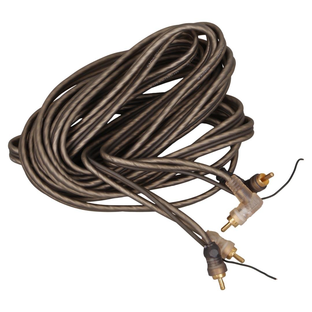 FULLY G-512AB 2 RCA + 2 RCA 5 METRE L TİP ŞASELİ OTO ANFİ KABLO