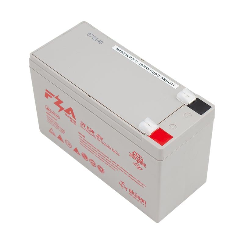 FZA 12 VOLT - 9.2 AMPER JEL TİP AKÜ (150 X 65 X 90 MM)