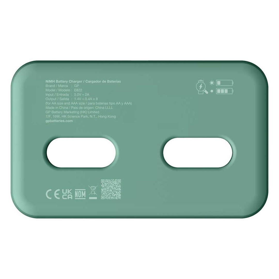 GP RECYKO E822 8'Lİ PİLSİZ ŞARJ CİHAZI