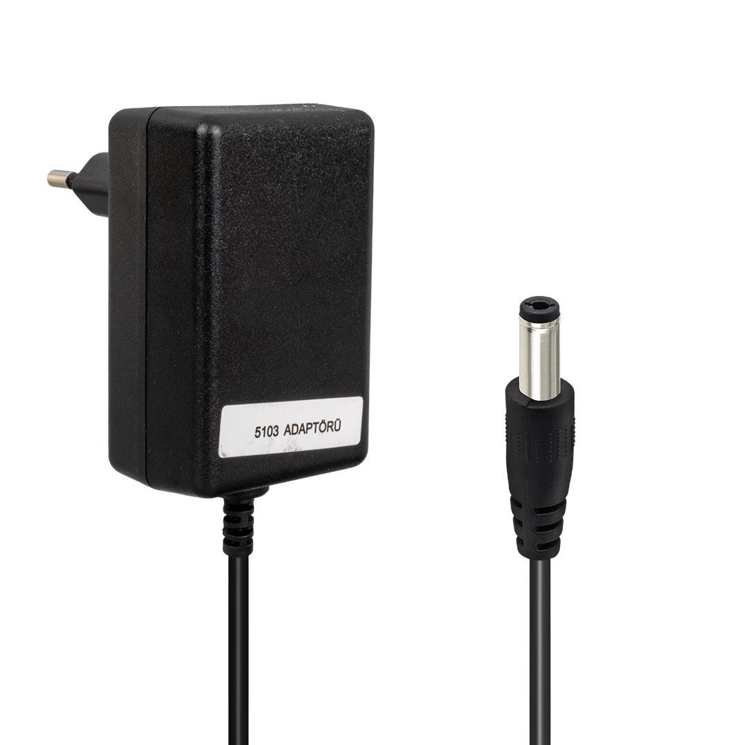 GT-WAAU12000150-103 12 VOLT 1.5 AMPER 5.5X2.5MM UÇLU PLASTİK KASA PRİZ TİPİ ADAPTÖR