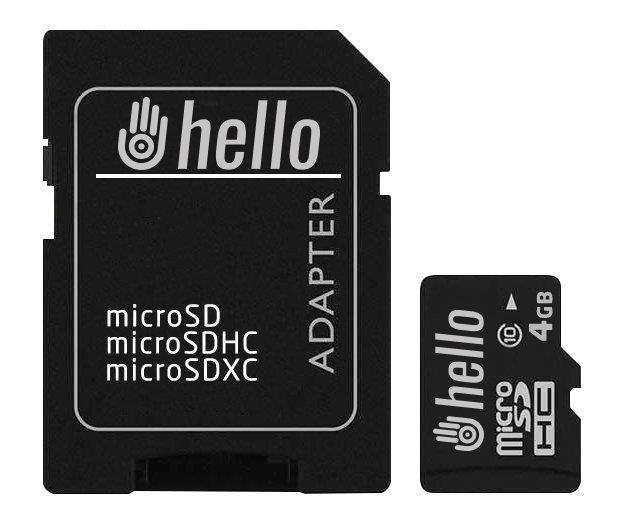 HELLO 4 GB MICRO SD HAFIZA KARTI (CLASS 10)