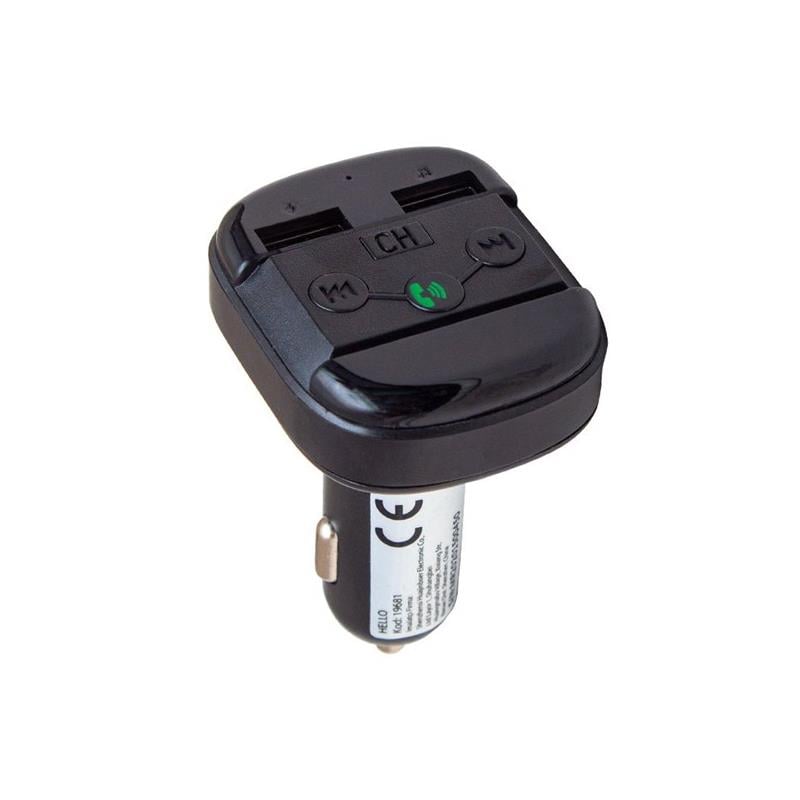 HELLO HL-19681 X12 HANDSFREE ÇİFT USB/SD/BLUETOOTH 12-24 VOLT FM TRANSMITTER