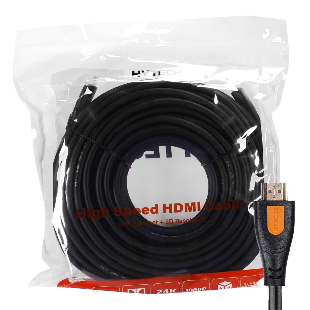 Hytech Hy-Hdm15 Hdmı To Hdmı 15 Metre Altın Uçlu 24K 1.4 Ver. 3D Kablo Fiyatı - Merter Elektronik