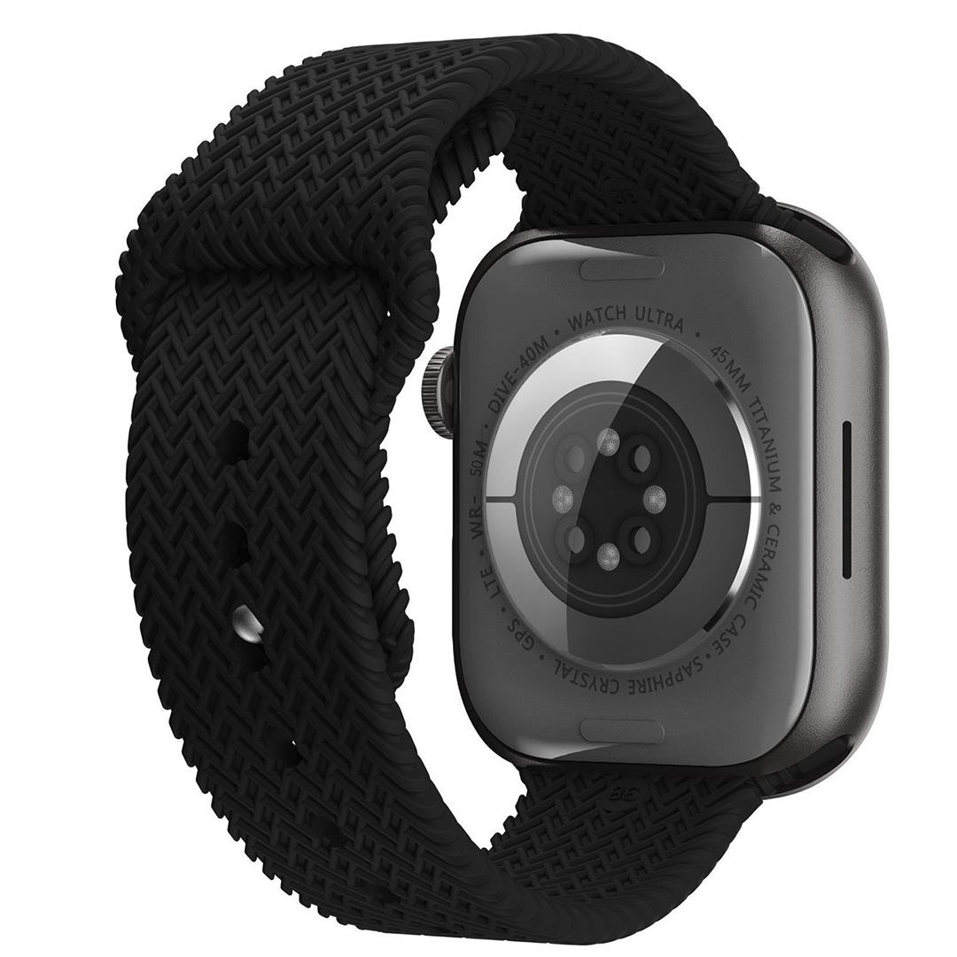 HYTECH W20PRO IOS VE ANDROID UYUMLU 2.09 INCH GENİŞ EKRANLI SİYAH AKILLI SAAT