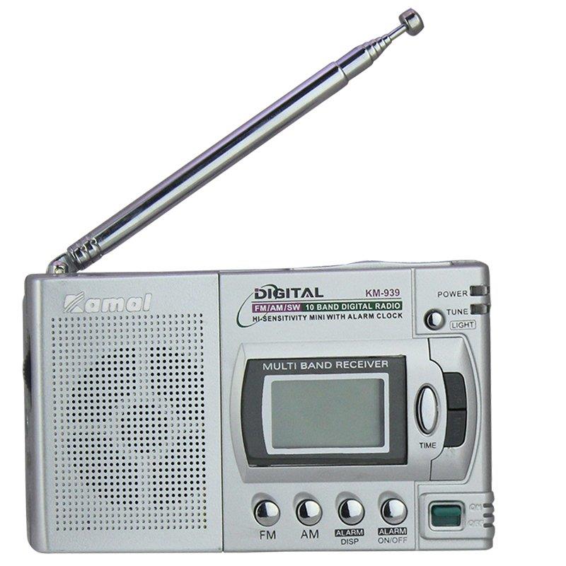 KAMAL KM-939 GRİ 10 BAND DİJİTAL EKRANLI RADYO