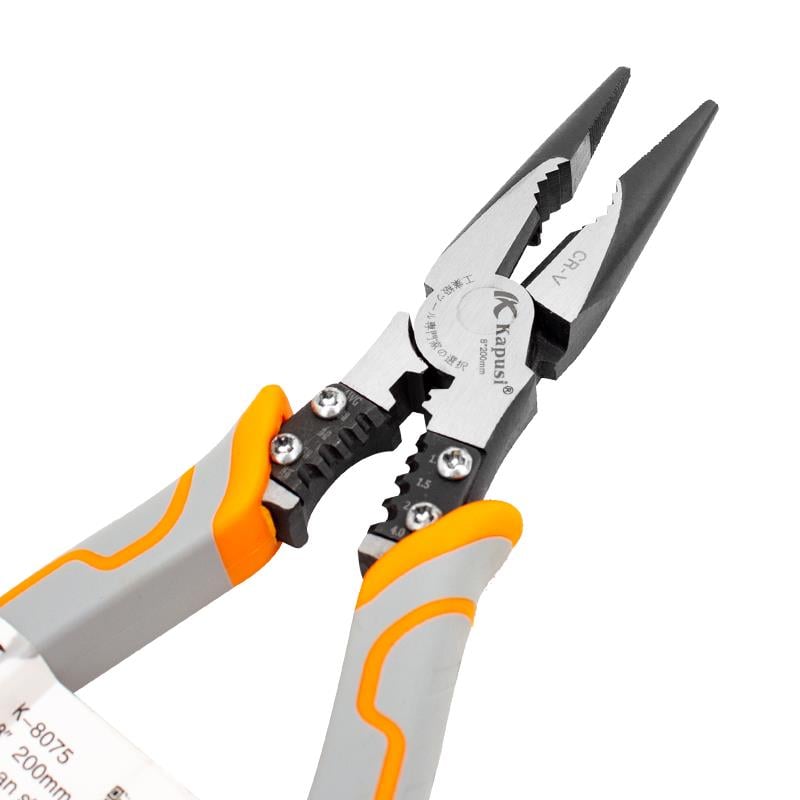 KAPUSI K-8075 8-200MM JAPON KARBON ÇELİK BÜYÜK PENSE-KABLO SIYIRICI