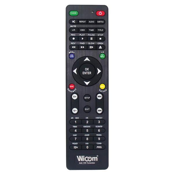 KD WICOM UNIVERSAL TÜM MODELLERE UYUMLU AKILI DVD KUMANDASI