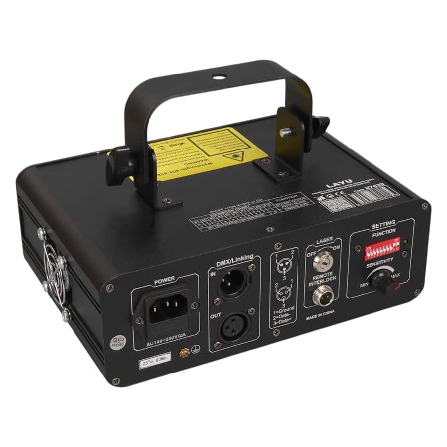 LAYU C160RG 2 RENK BEAM LAZER (KIRMIZI-YEŞİL) DMX-AUTO-SOUND-MASTER/SLAVE Fiyatı - Merter Elektronik