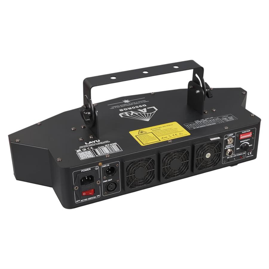 LAYU D950RGB RGBPYCW BEAM LAZER DMX-AUTO-SOUND-MASTER/SLAVER Fiyatı - Merter Elektronik
