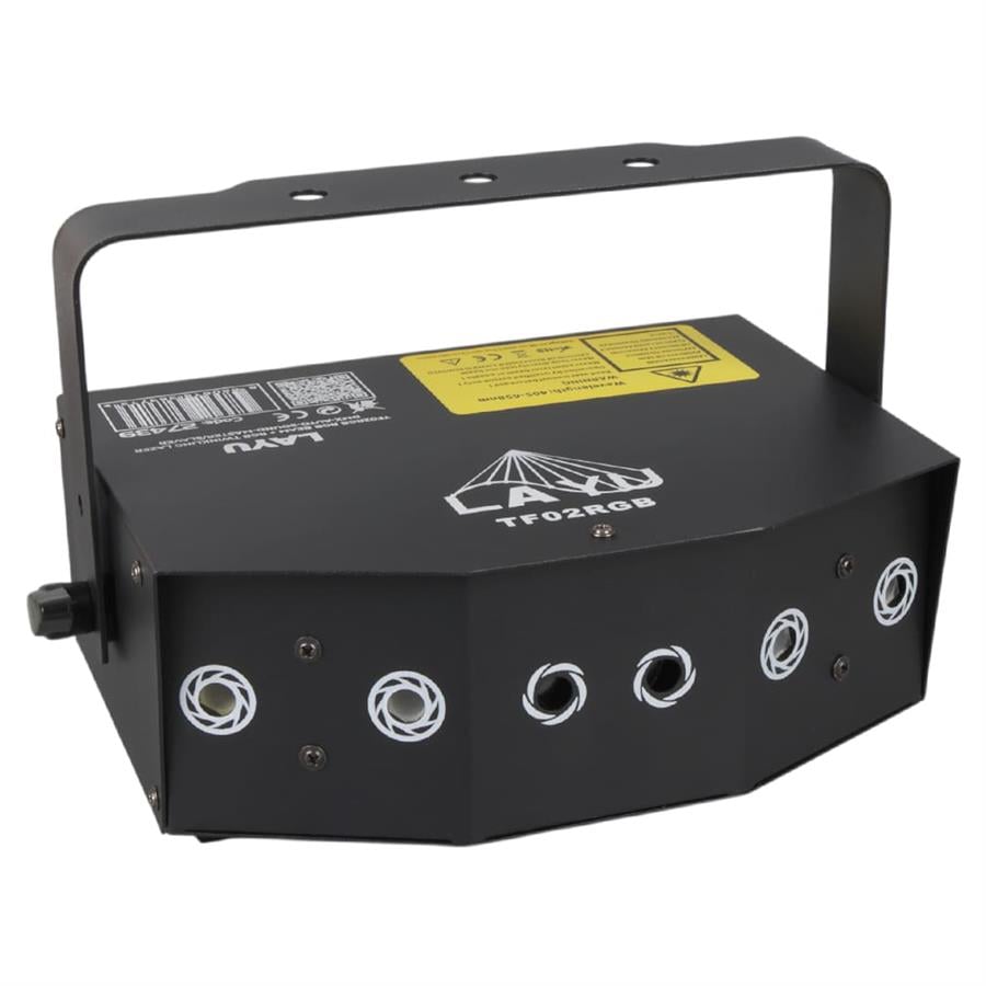 LAYU TF02RGB RGB BEAM + RGB TWINKLING LAZER DMX-AUTO-SOUND-MASTER/SLAVER Fiyatı - Merter Elektronik