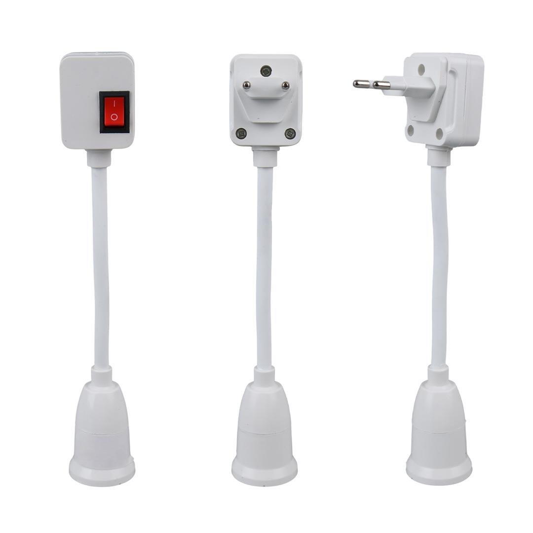 Ledx DY-105 Prizi E27 Duya Dünüştürücü Açma Kapama Anahtarlı Oynar Başlıklı Duy Fiyatı - Merter Elektronik