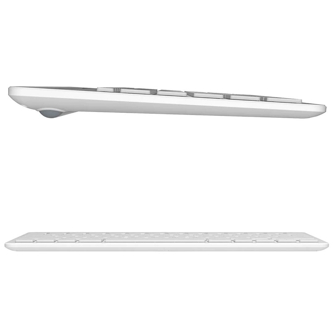 LECOO BK100 BLUETOOTH V3.0 ŞARJ EDİLEBİLİR KABLOSUZ BEYAZ TÜRKÇE Q KLAVYE