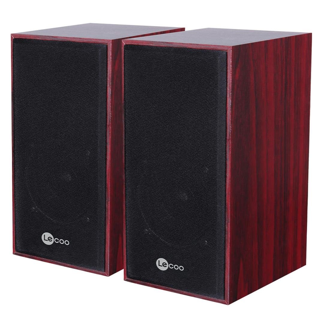 LENOVO LECOO DS105 KABLOLU USB + 3.5MM JACK GİRİŞLİ 6W STEREO AHŞAP 1+1 SPEAKER HOPARLÖR Fiyatı - Merter Elektronik