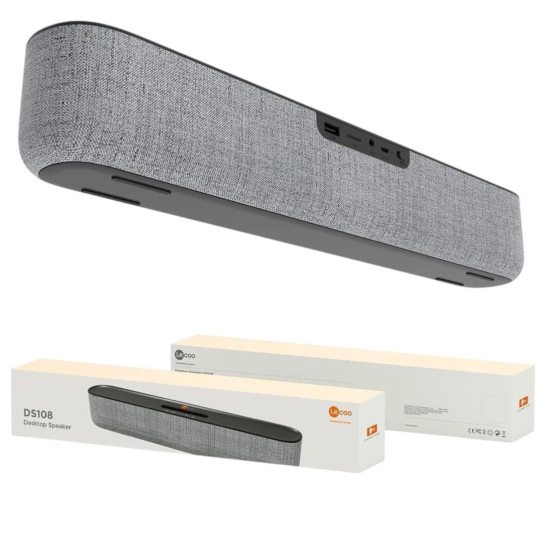 Lenovo Lecoo DS108 Bluetooth 80 dB Taşınabilir 10 W Kablosuz Siyah Soundbar Stereo Hoparlör Speaker Fiyatı - Merter Elektronik