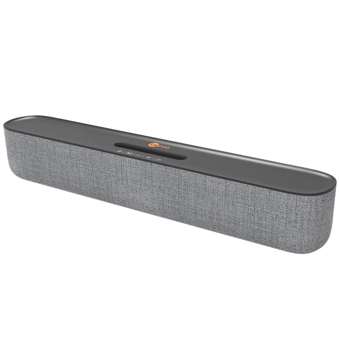 LECOO DS108 BLUETOOTH 5.0 80 DB STEREO 10 W KABLOSUZ SOUNDBAR SPEAKER SİYAH HOPARLÖR