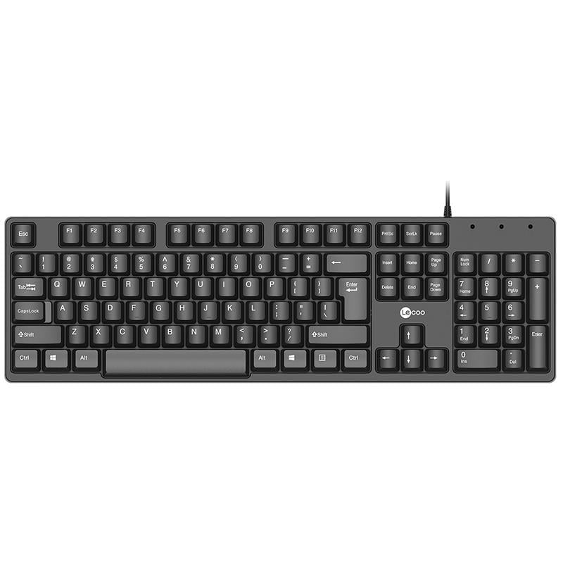 LENOVO LECOO KB101 USB KABLOLU SİYAH Q KLAVYE