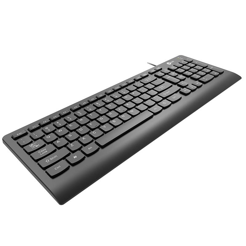 LENOVO LECOO KB103 USB KABLOLU SİYAH Q KLAVYE