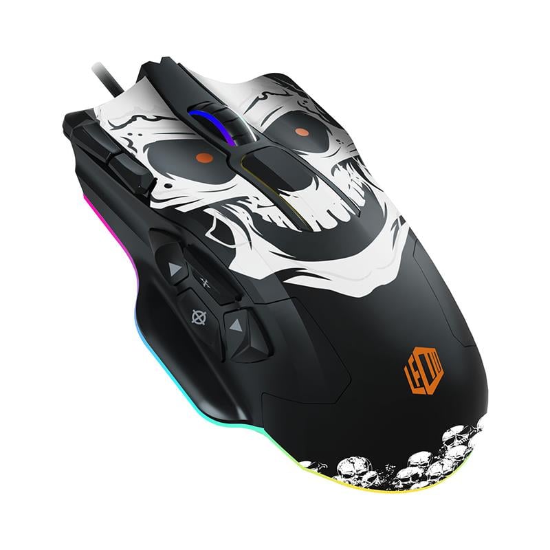 LENOVO LECOO MG1102 8200 DPI 10 MAKRO TUŞLU KABLOLU RGB GAMING MOUSE MOUSEPAD