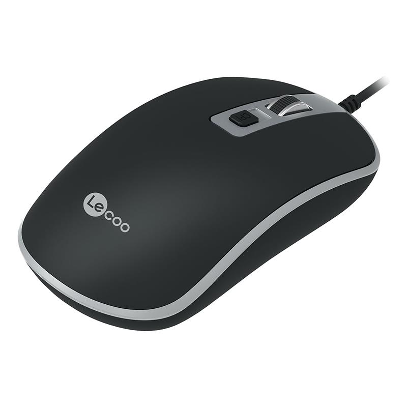 LENOVO LECOO MS104 1600 DPI 4 TUŞLU USB KABLOLU OPTİK MOUSE