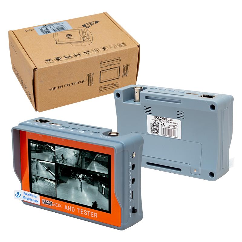 MAGBOX AHD+ANALOG CCTV KAMERA EL TİPİ TEST CİHAZI (4.3 EKRAN*FENERLİ)