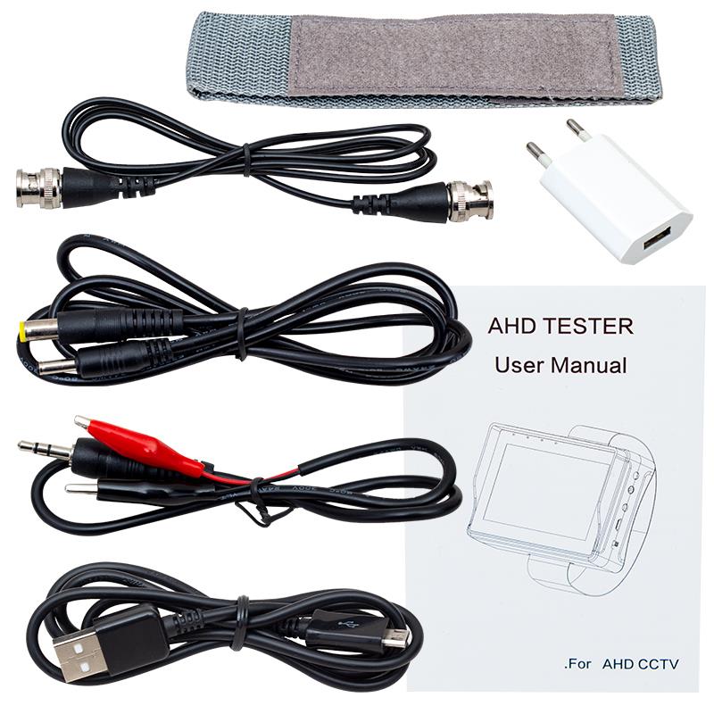 MAGBOX AHD+ANALOG CCTV KAMERA EL TİPİ TEST CİHAZI (4.3 EKRAN*FENERLİ)