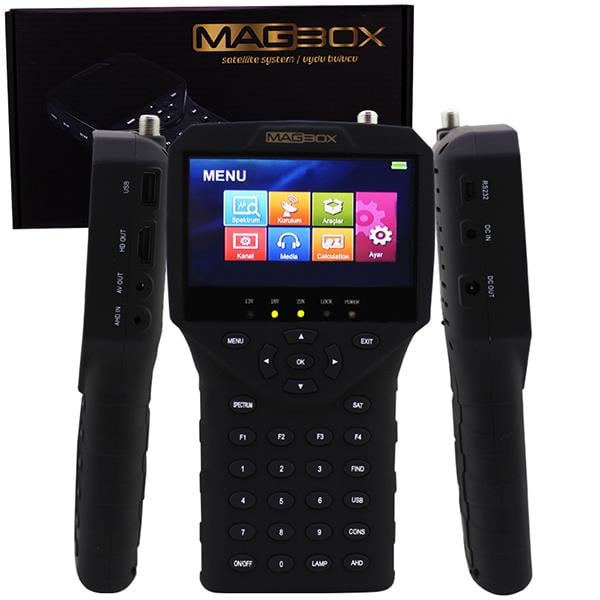 MAGBOX HD-3240 GÖRÜNTÜLÜ HD UYDU BULUCU AHD/TVI KAMERA TEST ALETİ (DSR1202)