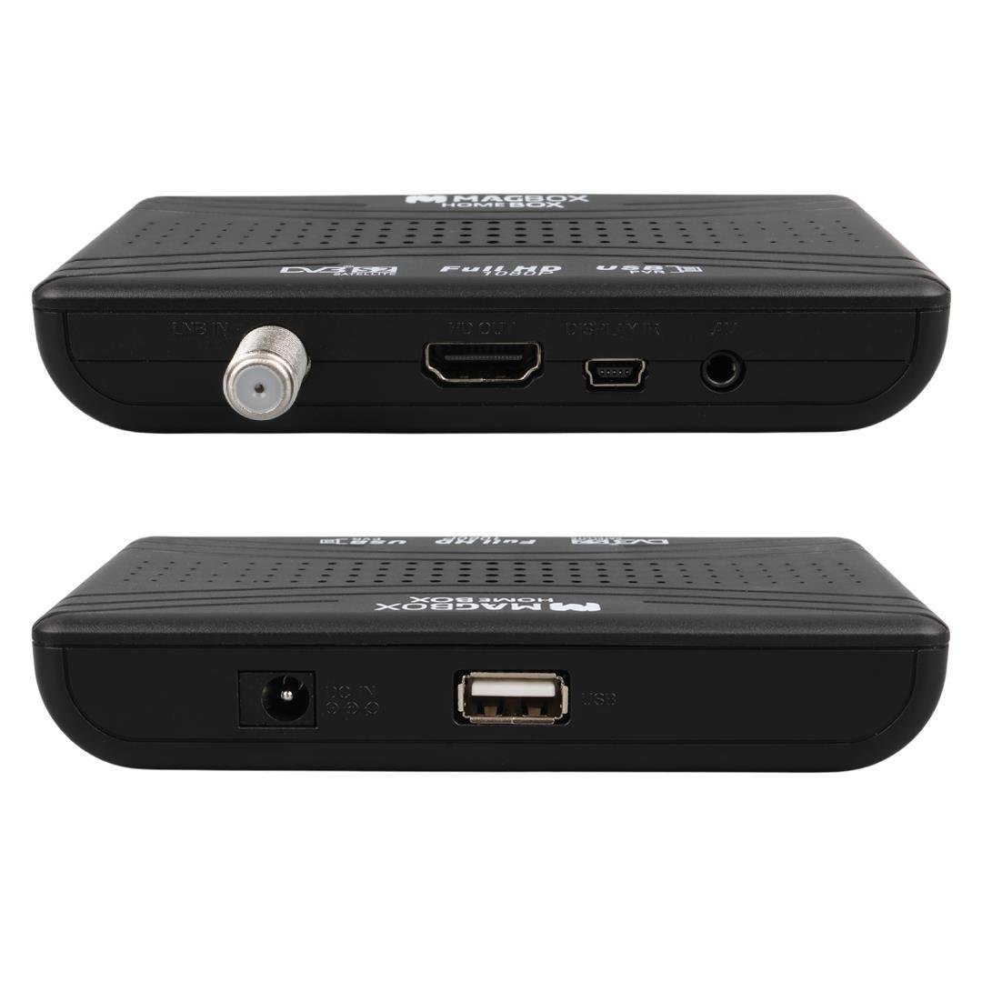 Magbox Homebox Full HD Uydu Alıcısı 4000 Kanal TKGS / Youtube / USB Destekli (Uzatma Display Gözlü) Fiyatı - Merter Elektronik
