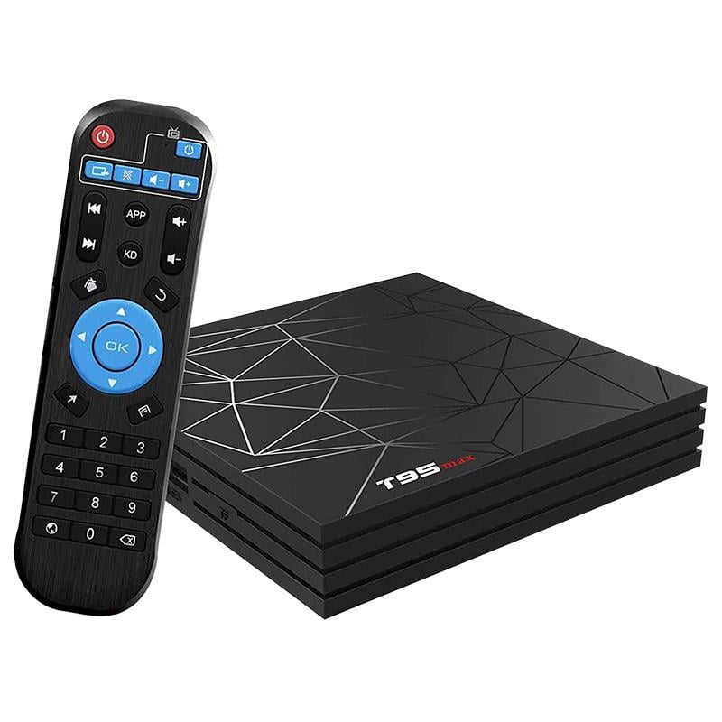 MAGBOX T95 MAX 4 GB DDR3 RAM 32 GB HAFIZA DAHİLİ WİFİ NETFLIX 6K ANDROID TV BOX