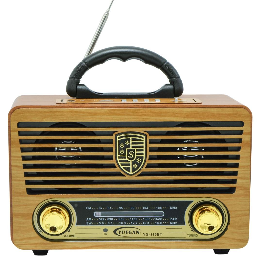 MagicVoice MV-115BT USB - SD - FM - Bluetooth Destekli Nostaljik Radyo Fiyatı - Merter Elektronik