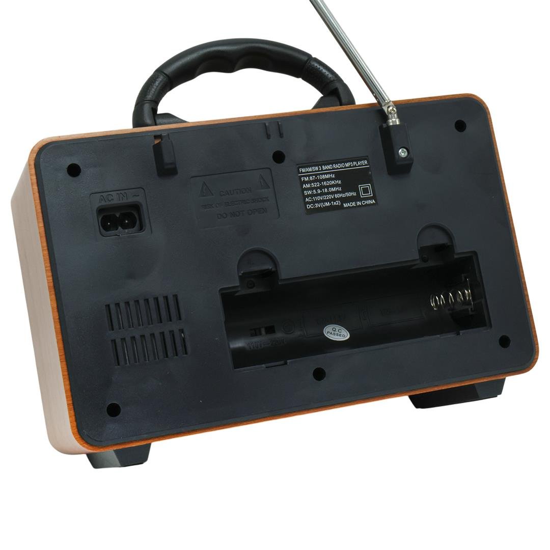 MagicVoice MV-115BT USB - SD - FM - Bluetooth Destekli Nostaljik Radyo Fiyatı - Merter Elektronik