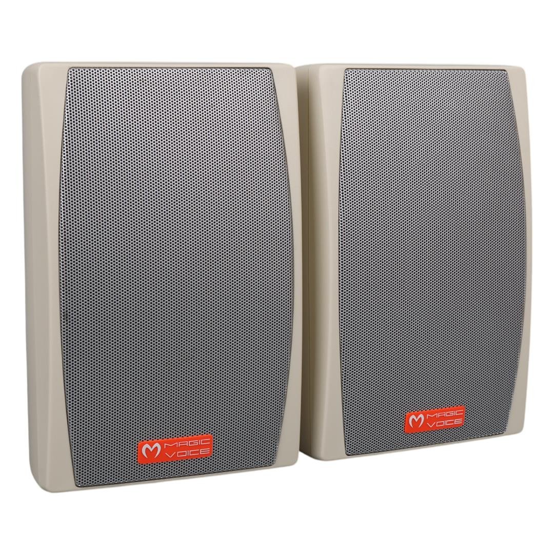 MAGİCVOİCE MG-24 13 CM 50 WATT ÇİFTLİ USBLİ KOMÜTATÖRLÜ TRAFOLU BEYAZ SÜTUN HOPARLÖR Fiyatı - Merter Elektronik