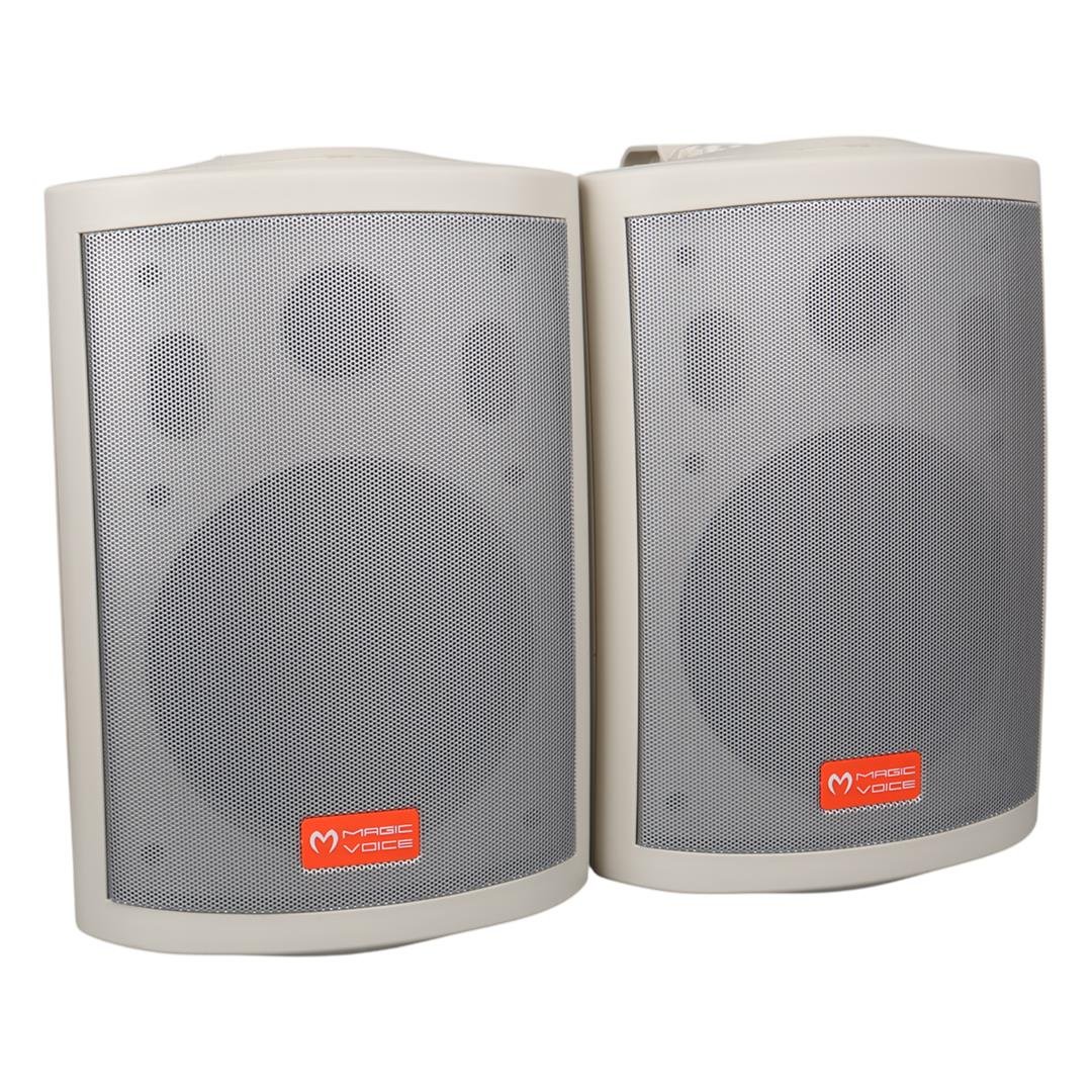 MAGİCVOİCE MG-25 16 CM 80 WATT ÇİFTLİ USBLİ KOMÜTATÖRLÜ TRAFOLU BEYAZ SÜTUN HOPARLÖR Fiyatı - Merter Elektronik