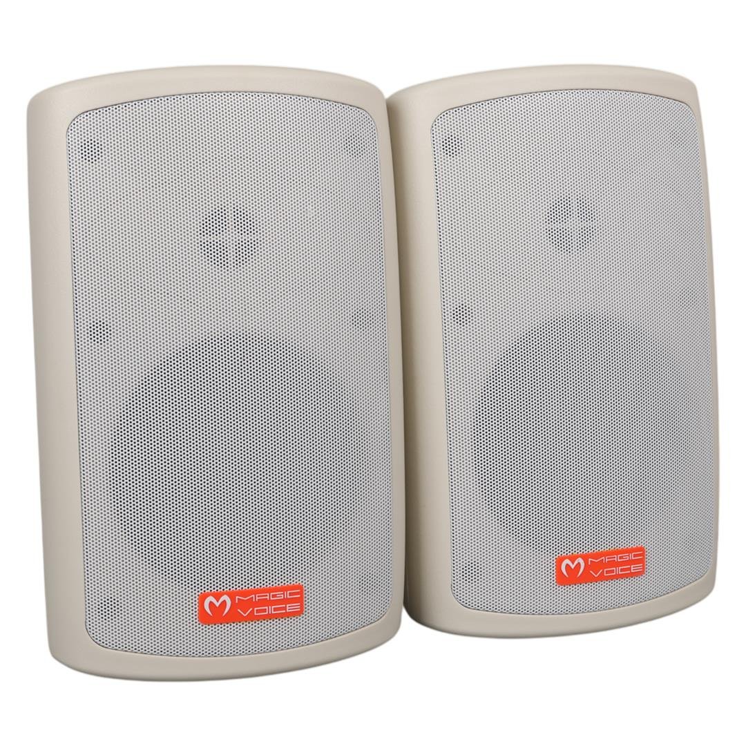 MAGİCVOİCE MG-36 11 CM 50 WATT ÇİFTLİ USBLİ KOMÜTATÖRLÜ TRAFOLU BEYAZ SÜTUN HOPARLÖR Fiyatı - Merter Elektronik